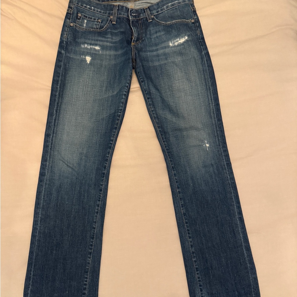 AG Adriano Goldschmied Dark Blue Denim Jeans